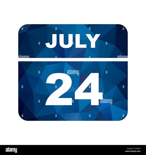 July 24th Cut Out Stock Images & Pictures - Alamy