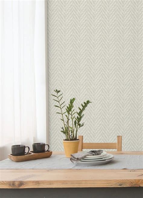 Papel Pintado De Espigas Efecto Fibra Vegetal Con Textura Mumbai