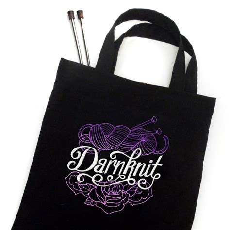 Darnknit Craft Bag Machine Embroidery Designs Urban Threads