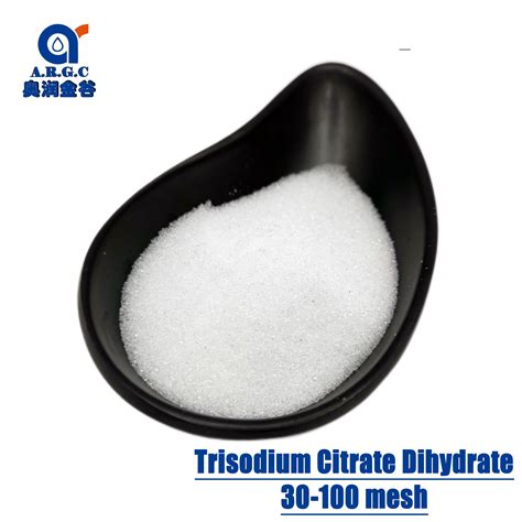 Sodium Citrate Anhydrous/Trisodium Citrate Dihydrate USP Grade Chemical Formula 25kg/Bag Free ...