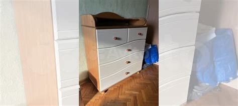 Пеленальный комод бу купить в Москве | Личные вещи | Авито