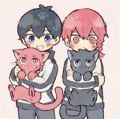 Coto🐈‍⬛🌸🦞 On Twitter Anime Chibi Chibi Blue Anime