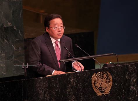 STATEMENT BY HIS EXCELLENCY ELBEGDORJ TSAKHIA, PRESIDENT OF MONGOLIA ...