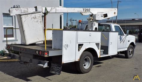 300 Lb Terex Telelect T292 Bucket Truck For Sale Aerial Platforms