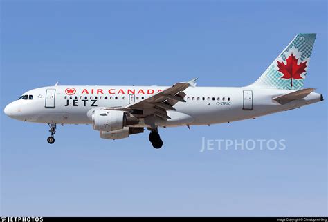 C GBIK Airbus A319 114 Air Canada Jetz Christopher Ong JetPhotos