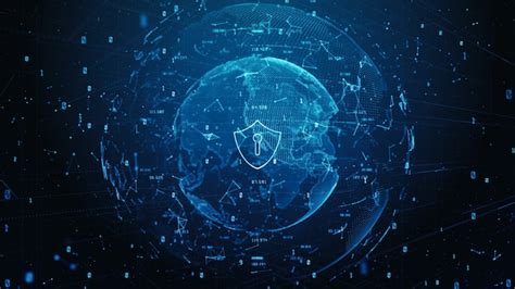 Premium Photo Shield Icon Of Cyber Security Digital Data