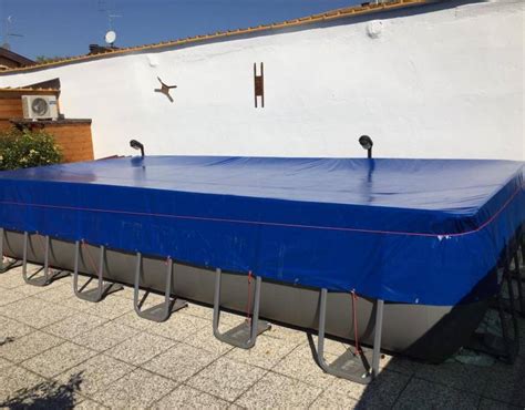 Telo Copertura Piscina Fuori Terra In Pvc Gr M Cod Pt