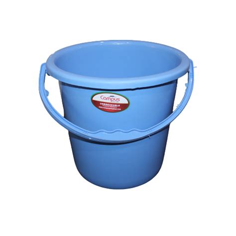 Blue Orange HDPE 20 Ltr Bucket For Household Unbreakable At 120