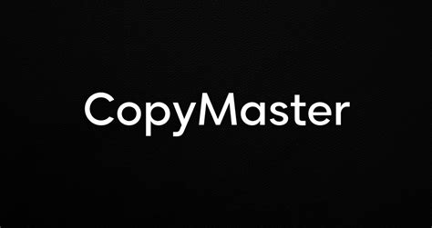 CopyMaster