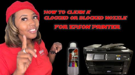 Easy Way To Clean Clogged Or Blocked Nozzles On An Epson Youtube