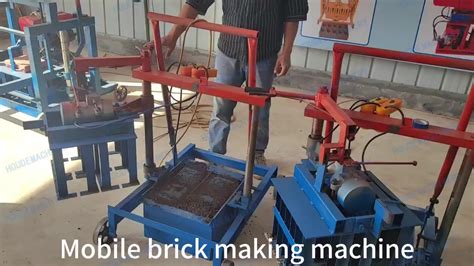 Hot Hand Press Interlock Block Machine Manual Clay Soil Mud Brick Press