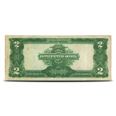 1899 2 Silver Certificate Notes Very Fine ™