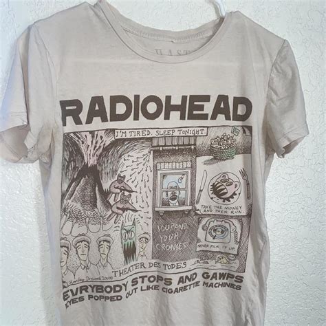 Radiohead Evrybody Stops And Gawps Authentic Depop