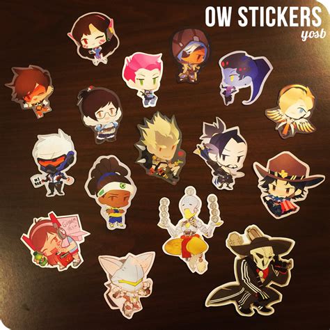 Overwatch Stickers By YOSB Yosb Tumblr Twitter