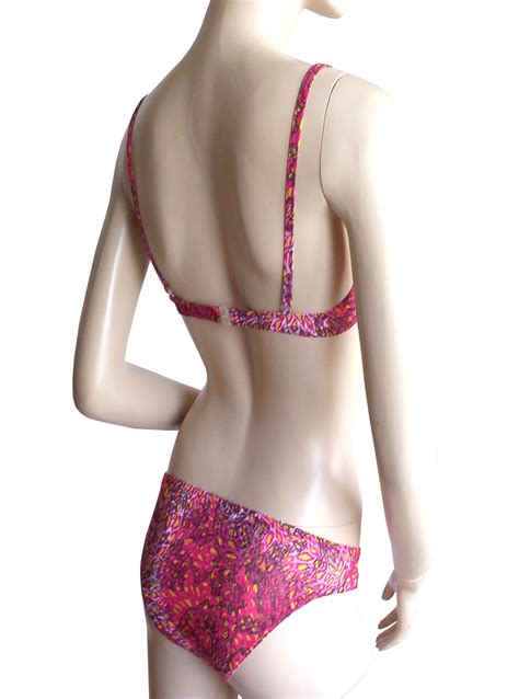 B Gel Triangel Bikini Von Solar Tan Thru Durchbr Unend C Cup Ornamente