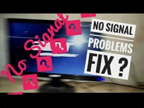 No Signal On Computer Screen How To Fix Best Tips And Tricks