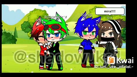 Sonadow Shadow Uke Sonic Seme Gacha Life Parte 1 Youtube