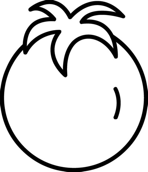 Tomatoes Line Icon Vector Art At Vecteezy