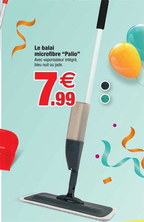 Promo Le Balai Microfibre Palio Chez Bazarland Icatalogue Fr