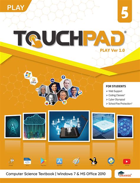 Touchpad Computer Science Textbooks Orange Education