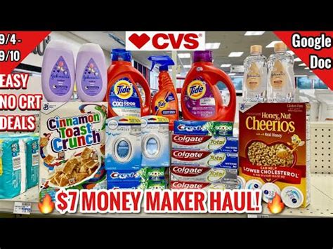 Cvs Free Cheap Couponing Deals Haul Money Maker