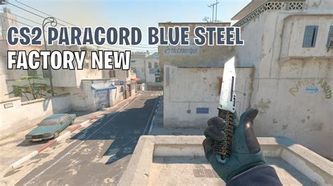 Paracord Knife Blue Steel Cs Skin Showcase Youtube