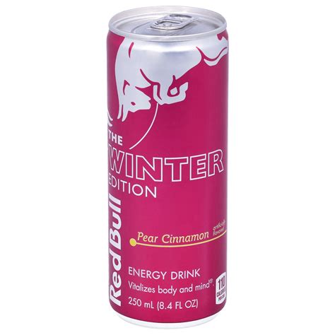 Red Bull The Winter Edition Pear Cinnamon Energy Drink - Shop Sports ...