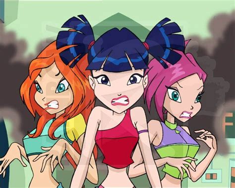 Winx Club Bloom Musa And Tecna Winx Club Bloom Winx Club