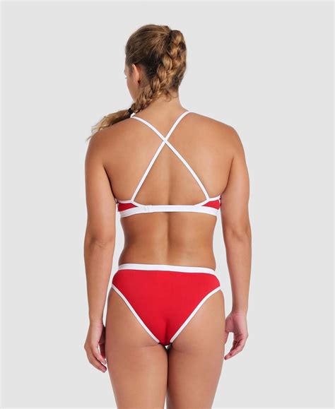 Arena Icons Solid Cross Back Bikini