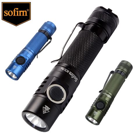 Sofirn Sc Pro Sst Lm Led Flashlight Rechargeable