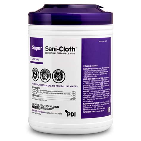 Sani Cloth AF3 Germicidal Disposable Wipe PDI Healthcare