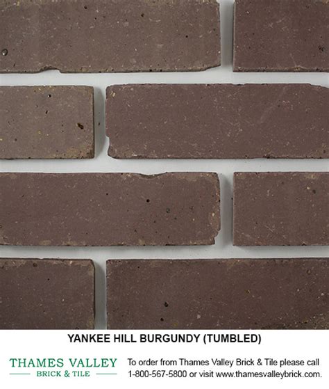 Burgundy - Yankee Hill Face Brick - Thames Valley Brick & Tile