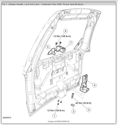 Lift Gate Will Not Open The Rear Liftgate Will Not Open By Its