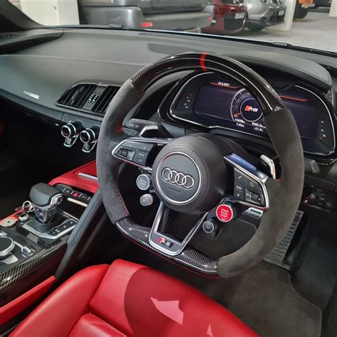 Audi R8 steering wheel beautifully done 👌 | Luxury cars audi, Audi, Audi r8