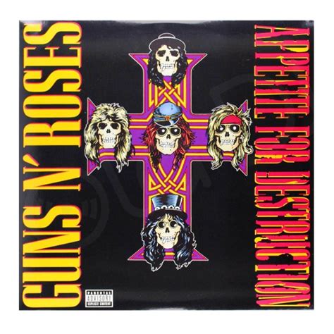 Guns N Roses Appetite For Destruction LP Vinyl Record Cyprus Store