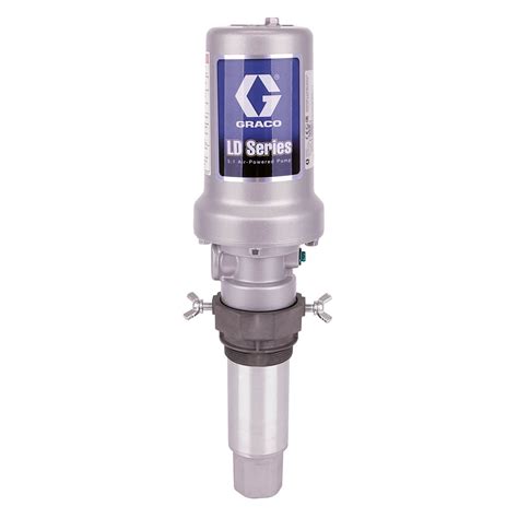 graco ld series  air powered oil pumps john  ellsworth company
