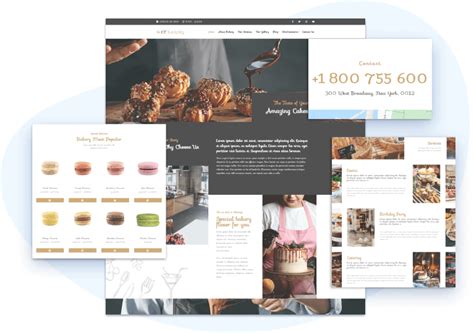 ET Bakery – Free Responsive Bakery Website Templates