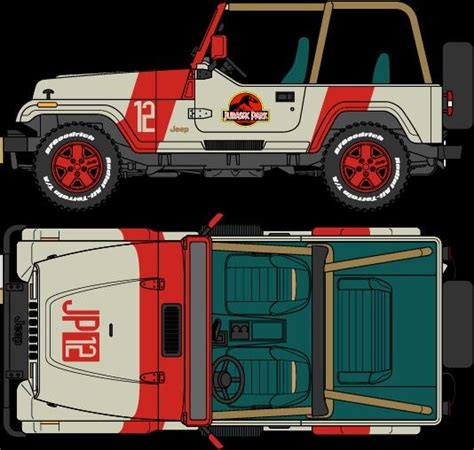 Pin By Adam Hudson On Jurassic Park Jeep Jurassic Park Car Jurassic Park Jeep Jurassic Park