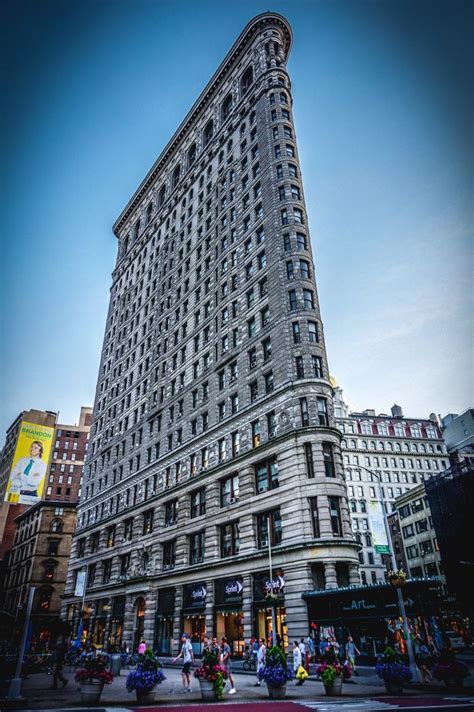 Flatiron Building Designed By Chicago Architect Daniel Burnham And