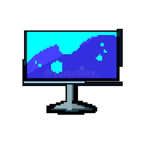 Pixel Art Computer Keyboard Vector Illustration Stock Illustrations 257 Pixel Art Computer