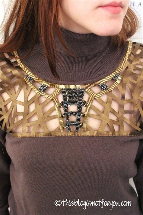 Unexpected Applique Embellished Sweater Diy Diy Fashion Jewelry Diy