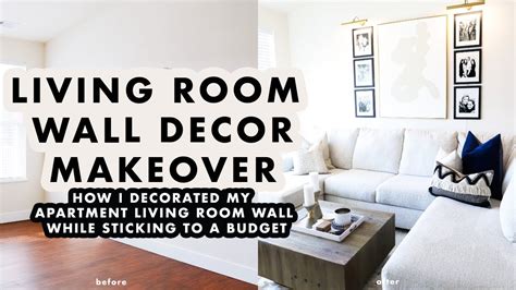 How To Decorate Living Room Walls On Budget Cabinets Matttroy