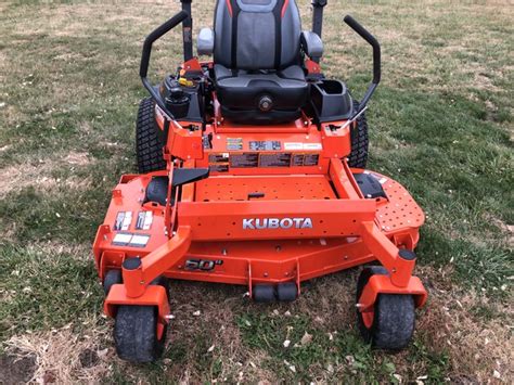 Kubota Z X Zero Turn Mower Nex Tech Classifieds