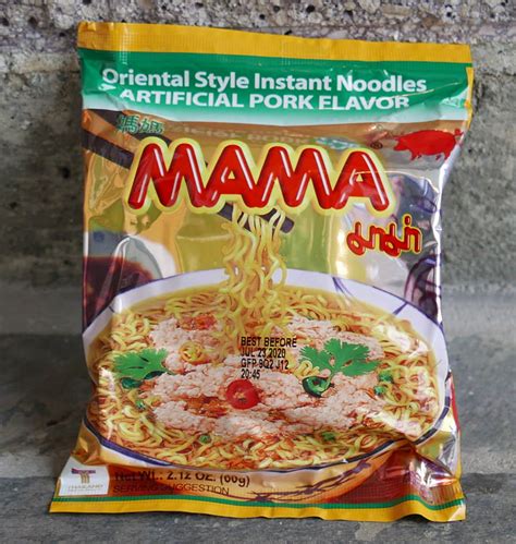 Mama Instant Noodles Pork Importfood