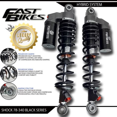 Jual SHOCKBREAKER TABUNG ATAS FAST BIKES UNIVERSAL PCX NMAX AEROX 155