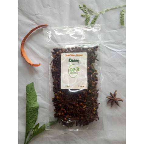 Jual Cengkeh Kering Cloves Rempah Jsr Natural Premium Quality