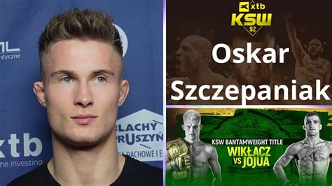 OSKAR SZCZEPANIAK ROBIŁEM RUNDY Z MISTRZEM UFC ILIA TOPURIA