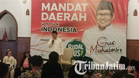 Tanggapan Ketum Pkb Cak Imin Soal Pertemuan Prabowo Subianto Dan