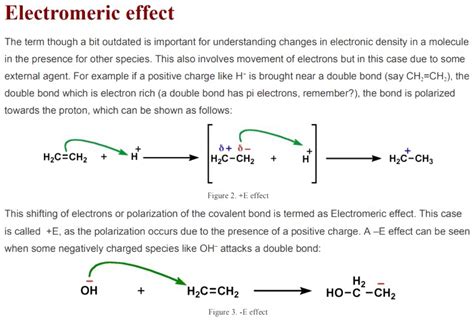 79 Electromeric Effect Explain