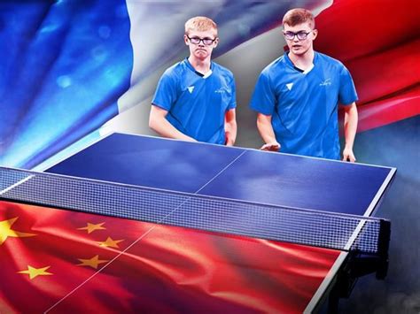 On n a jamais vu ça dans le ping pong français Alexis et Félix